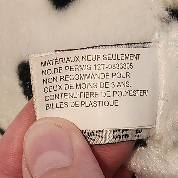 7” Ganz Webkinz Dalmatian Dog Plush Stuffed Animal - Picture 12 of 12